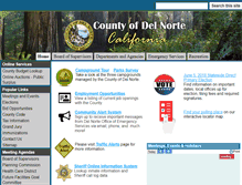 Tablet Screenshot of co.del-norte.ca.us